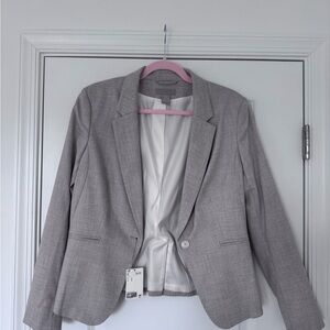 Gray Blazer Jacket